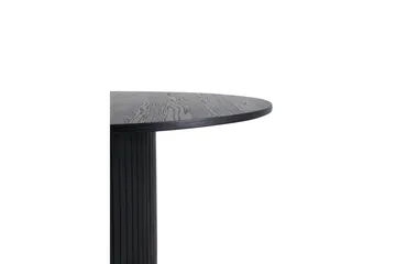 Bianca Matbord 110 cm Runt - Svart - Products - Möbler - Bord & matgrupp - Matbord & köksbord