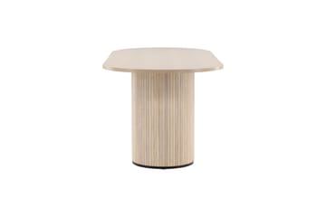 Bianca Matbord 200 cm Ovalt - Beige - Products - Möbler - Bord & matgrupp - Matbord & köksbord