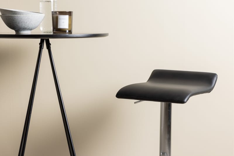 Bistro Matgrupp 60 cm Rund med 2 Jonna stolar - Svart - Products - Möbler - Bord & matgrupp - Matgrupp