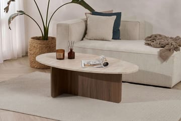 Ceyra Soffbord 120x40x65 cm - Travertine Walnut - Products - Möbler - Bord & matgrupp - Soffbord