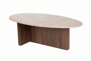 Ceyra Soffbord 120x40x65 cm - Travertine Walnut - Products - Möbler - Bord & matgrupp - Soffbord