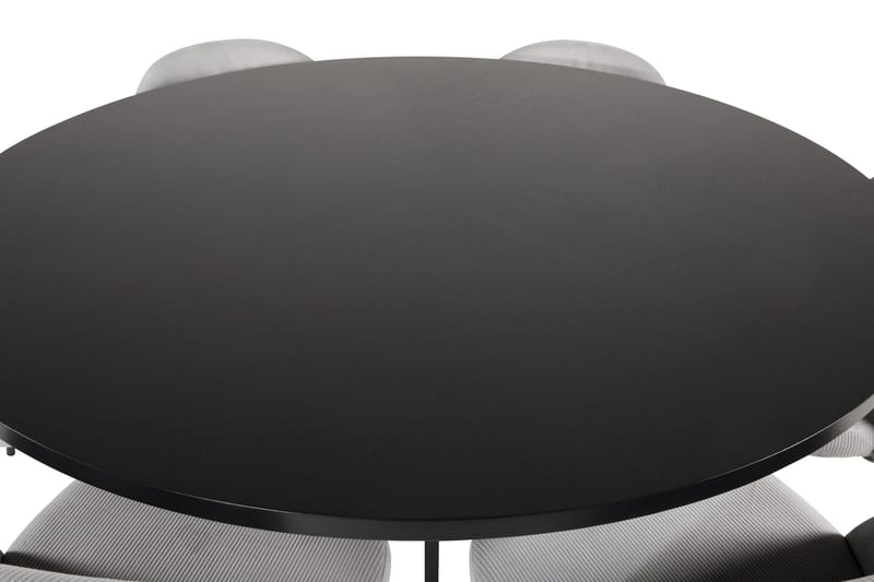 Copenhagen Matgrupp med 6 Valerie Matstolar Manchester Grå/S - Furniture Fashion - Products - Möbler - Bord & matgrupp - Matgrupp