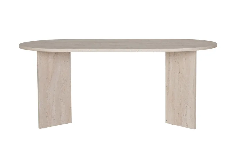 Dano Matbord 180 cm Oval - Taupe - Products - Möbler - Bord & matgrupp - Matbord & köksbord