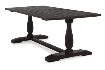 Dijon Matgrupp 200x100cm med 4 Alsarp Matstolar - Brun - Products - Möbler - Bord & matgrupp - Matgrupp