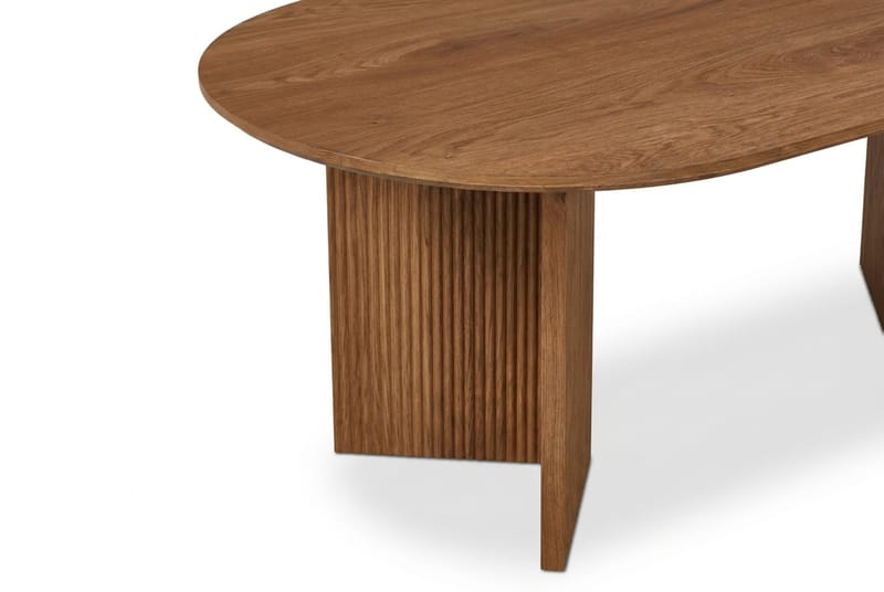 Edda Soffbord Oval 120 cm - Ek - Products - Möbler - Bord & matgrupp - Soffbord