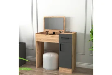 Elgar Sminkbord 77 cm - Brun/Antracit - Products - Möbler - Bord & matgrupp - Sminkbord & toalettbord