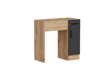Elgar Sminkbord 77 cm - Brun/Antracit - Products - Möbler - Bord & matgrupp - Sminkbord & toalettbord