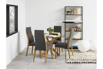 Ganesh Matbord 119 cm Rund - Transparent - Products - Möbler - Bord & matgrupp - Matbord & köksbord