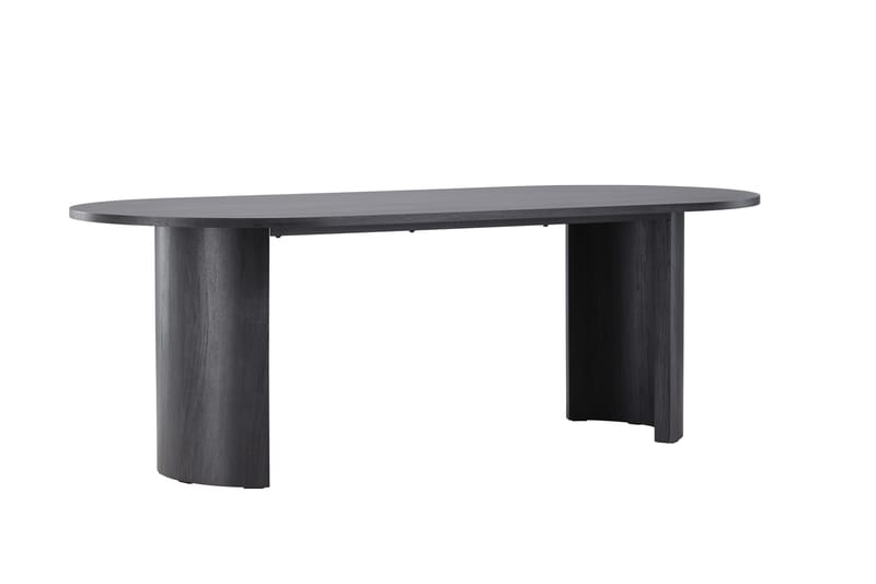 Grundsund Matbord 220x100 cm - Svart - Products - Möbler - Bord & matgrupp - Matbord & köksbord