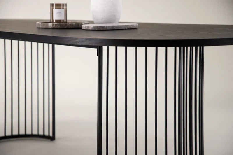 Hamneskär Matbord 220x110 cm - Svart - Products - Möbler - Bord & matgrupp - Matbord & köksbord