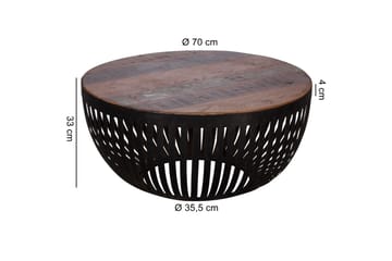 Ireene Soffbord 70 cm - Flerfärgad - Products - Möbler - Bord & matgrupp - Soffbord