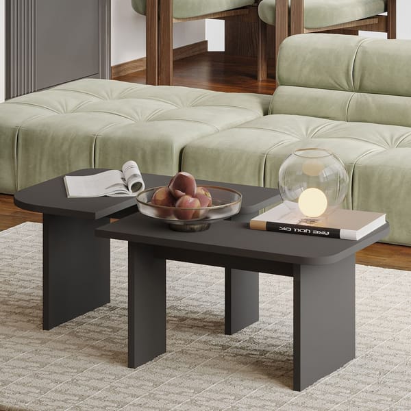 Iris Soffbordsset 90x35x45 cm - Antracit - Products - Möbler - Bord & matgrupp - Soffbord