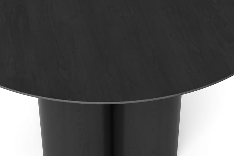 Juno Runt Matbord ø130 cm Fanér - Svart - Products - Möbler - Bord & matgrupp - Matbord & köksbord