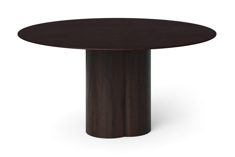 Juno Runt Matbord ø150 cm Fanér - Rökt ek - Products - Möbler - Bord & matgrupp - Matbord & köksbord