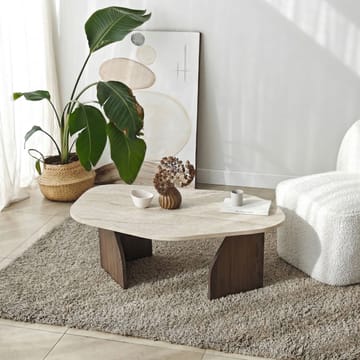 Berriaren Skrivbord 100x35x60 cm - Travertine Walnut - Products - Möbler - Bord & matgrupp - Kontorsbord - Datorbord