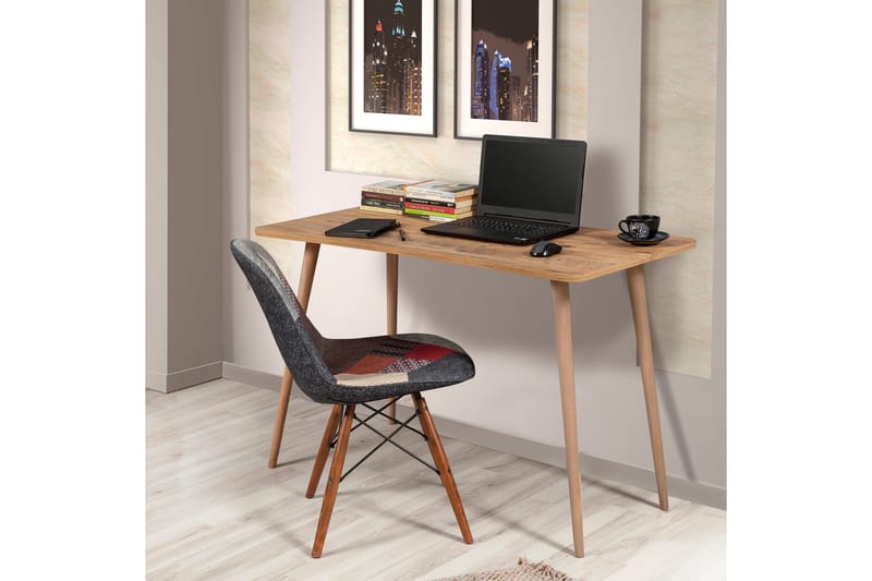 Dunalka Skrivbord 120 cm - Natur - Products - Möbler - Bord & matgrupp - Kontorsbord - Datorbord