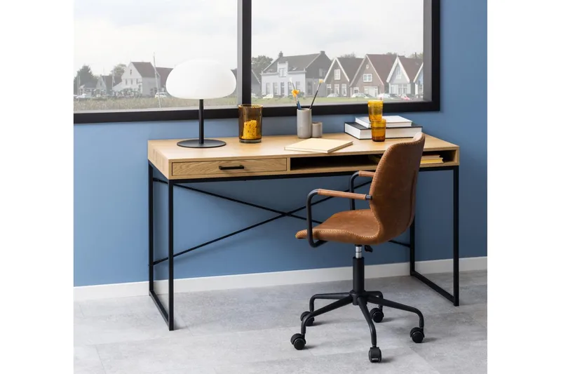 Hartsoe Skrivbord 58 cm - Natur - Products - Möbler - Bord & matgrupp - Kontorsbord - Datorbord