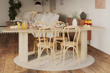 Kopparbo Matbord 240 cm - Ljust vitlaserat ekträ - Products - Möbler - Bord & matgrupp - Matbord & köksbord