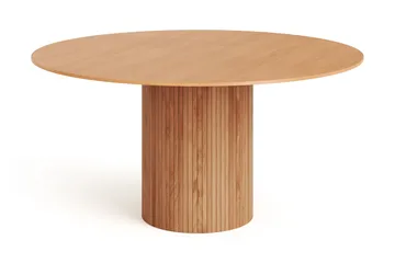 Kopparbo Runt Matbord 150 cm Fanér