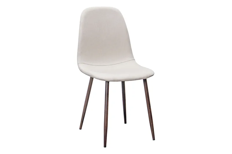 Marcelen Matbord Förlängningsbart med illäggsskiva +  4 st Nibe stol beige med valnöt ben - Brun/Beige - Products - Möbler - Bord & matgrupp - Matgrupp
