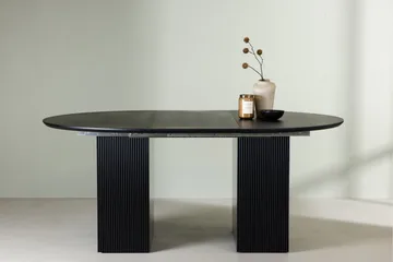 Matbord Matilda Dining Table Extendable 130/180 - Black / MDF with veneer Black - Products - Möbler - Bord & matgrupp - Matbord & köksbord