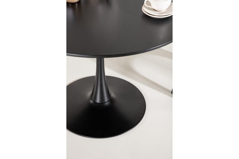 Matbord Venture Home Glade Matbord 100x74 cm Runt Black - Products - Möbler - Bord & matgrupp - Matbord & köksbord