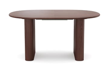 Noira Matgrupp förlängningsbart 160-220 cm Valnöt med 6 Milva Matstolar - Valnöt - Products - Möbler - Bord & matgrupp - Matgrupp