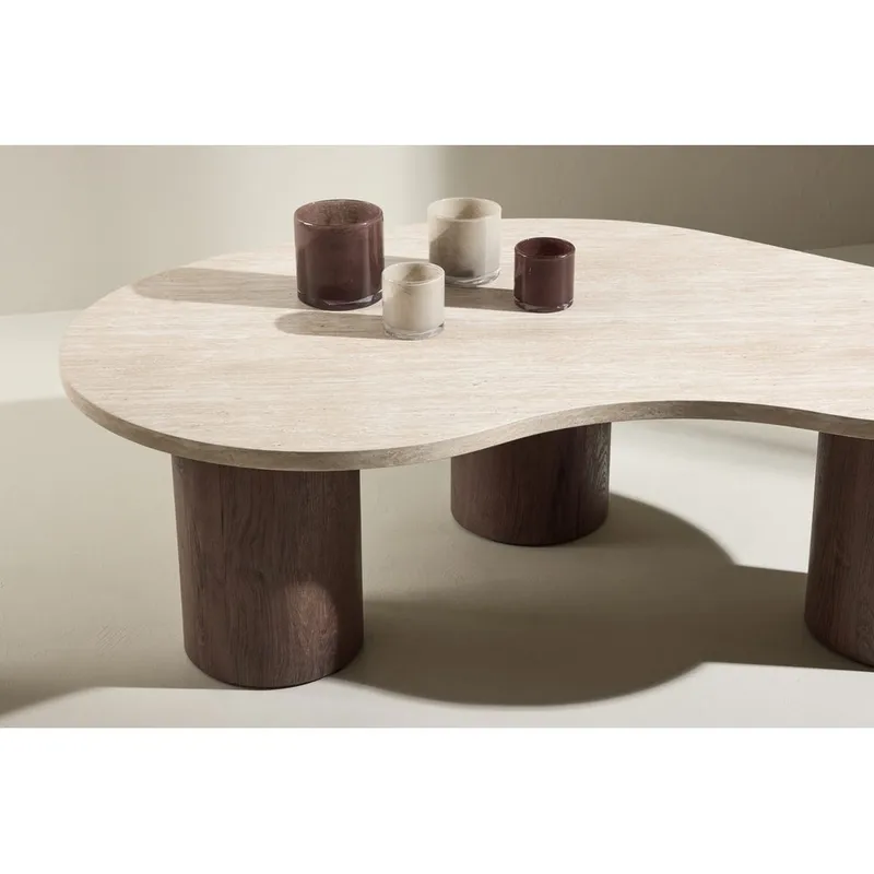 Megg Soffbord 130 cm - Beige - Products - Möbler - Bord & matgrupp - Soffbord