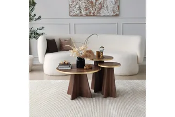 Munne Soffbord 60 cm - Valnöt - Products - Möbler - Bord & matgrupp - Soffbord
