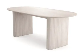 Noira Matbord 220x100 cm Fanér, Vitlaserad