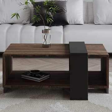 Norell Soffbord 90x40x49 cm - Valnöt och antracit - Products - Möbler - Bord & matgrupp - Soffbord