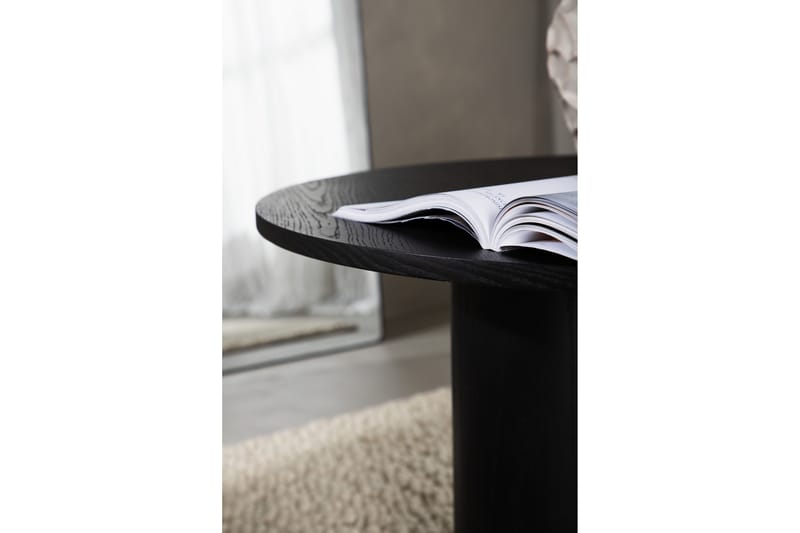 Olivia Soffbord 80 cm Runt - Svart - Products - Möbler - Bord & matgrupp - Soffbord