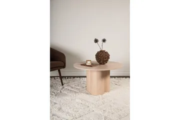 Olivia Soffbord 80 cm Runt - Vit - Products - Möbler - Bord & matgrupp - Soffbord