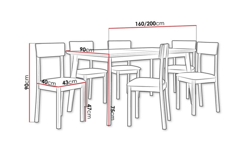 Patrickswell Matgrupp - Products - Möbler - Bord & matgrupp - Matgrupp