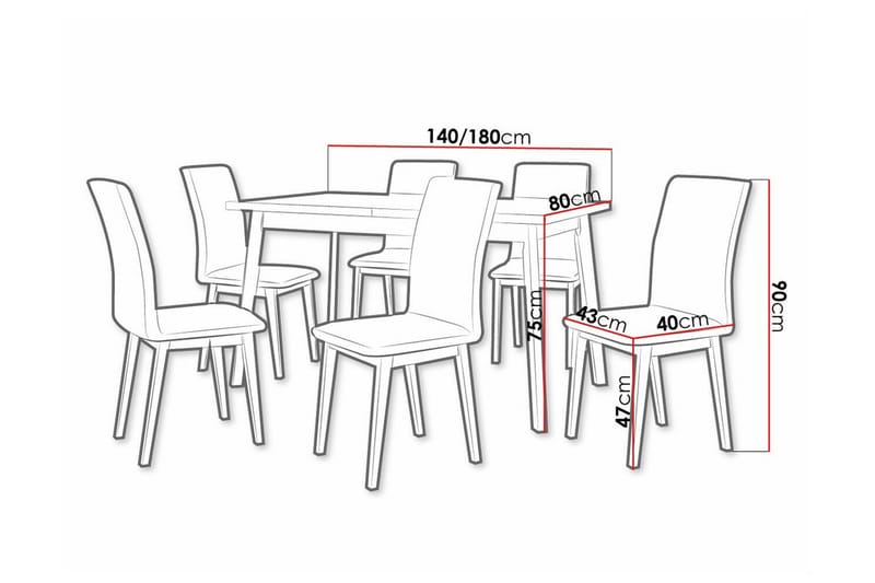 Patrickswell Matgrupp - Products - Möbler - Bord & matgrupp - Matgrupp