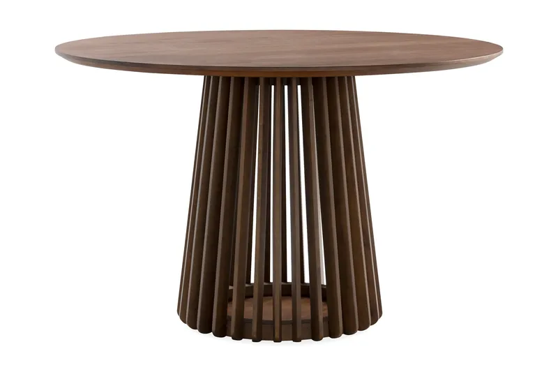 Peyra Runt Matbord 120 cm för 4 personer Köksbord i trä - Valnöt - Products - Möbler - Bord & matgrupp - Matbord & köksbord