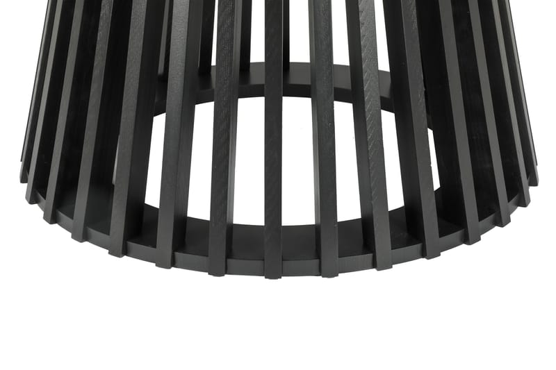 Peyra Soffbord Runt 86 cm Fanér - Svartlaserad ek - Products - Möbler - Bord & matgrupp - Soffbord