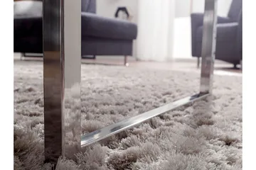 Plessey Soffbord 120 cm - Massivt Trä/Krom - Products - Möbler - Bord & matgrupp - Soffbord