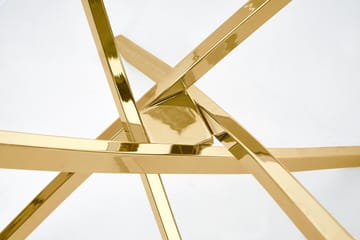 Raymond matbord Ø100 cm - Guld - Guld - Products - Möbler - Bord & matgrupp - Matbord & köksbord