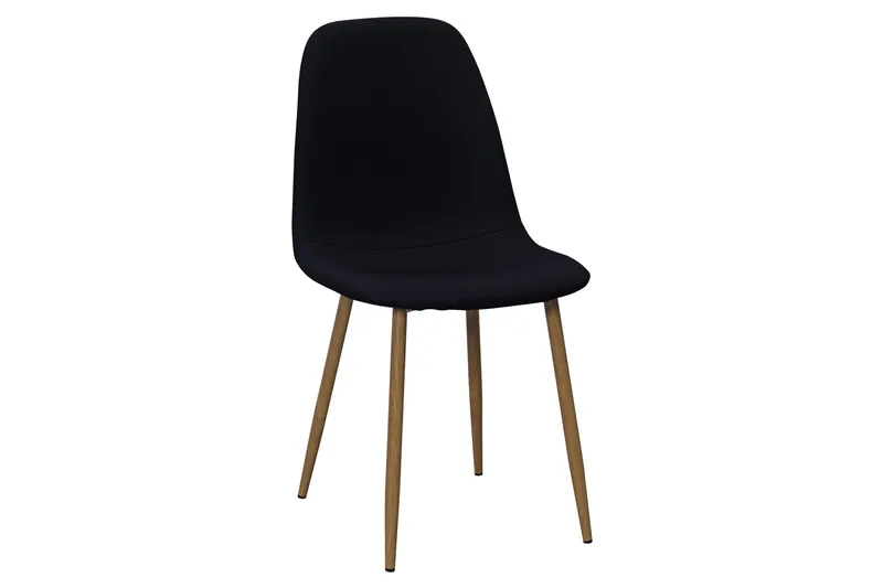 Richeto Matbord 210 cm ek +  8 st Nibe stol svart med ek ben - Natur/Svart - Products - Möbler - Bord & matgrupp - Matgrupp