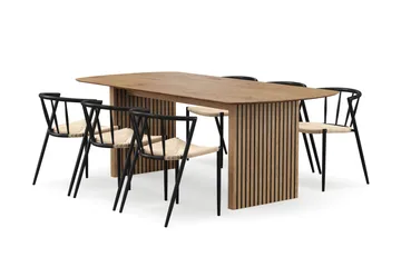 Black - Naturlig finish