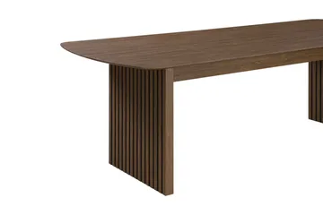 Richeto Matbord Rökt Ek 210 cm - Brun / Ribbad - Products - Möbler - Bord & matgrupp - Matbord & köksbord