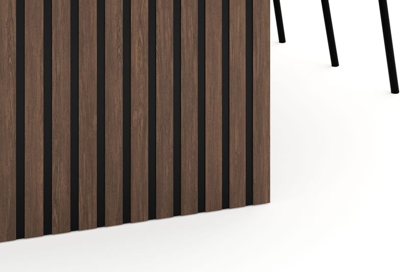 Richeto Matgrupp Rökt Ek 240 cm med 6 Gemmiano Matstolar - Rökt ek - Products - Möbler - Bord & matgrupp - Matgrupp