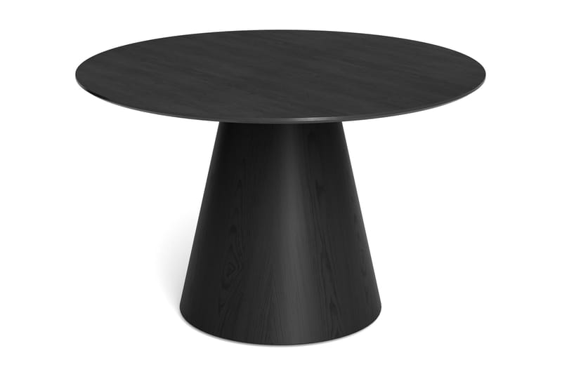 Siena Matgrupp runt 150 cm Svart med 6 Karol Matstolar - Svart - Products - Möbler - Bord & matgrupp - Matgrupp