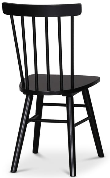 Sintorp matgrupp, runt matbord Ø115 cm inkl 4 st Orust pinnstolar - Svart marmor (Laminat) - Svart marmorlaminat - Products - Möbler - Bord & matgrupp - Matgrupp