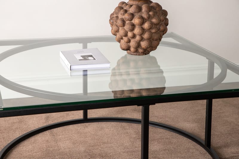 Skanör Soffbord 90x90x42 cm - Svart - Products - Möbler - Bord & matgrupp - Soffbord