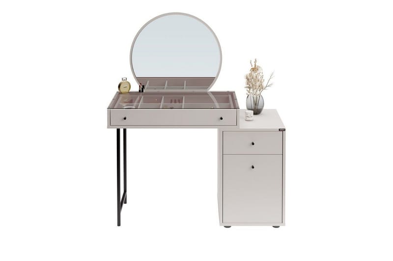 Sminkbord Sminkbord Dralen Mink Flerfärgad - Products - Möbler - Bord & matgrupp - Sminkbord & toalettbord