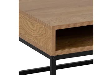 Elmorral Soffbord 80x80 cm - Natural - Products - Möbler - Bord & matgrupp - Soffbord - Soffbord med förvaring