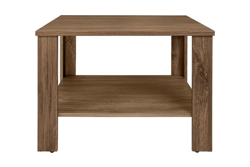 Odettie Soffbord 68 cm med Förvaring Hylla Ek - Brun - Products - Möbler - Bord & matgrupp - Soffbord - Soffbord med förvaring