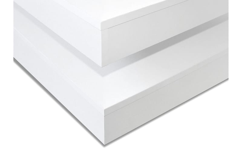 Stoliv Soffbord 70 cm Vridbart med Förvaring Hylla - Vit - Products - Möbler - Bord & matgrupp - Soffbord - Soffbord med förvaring